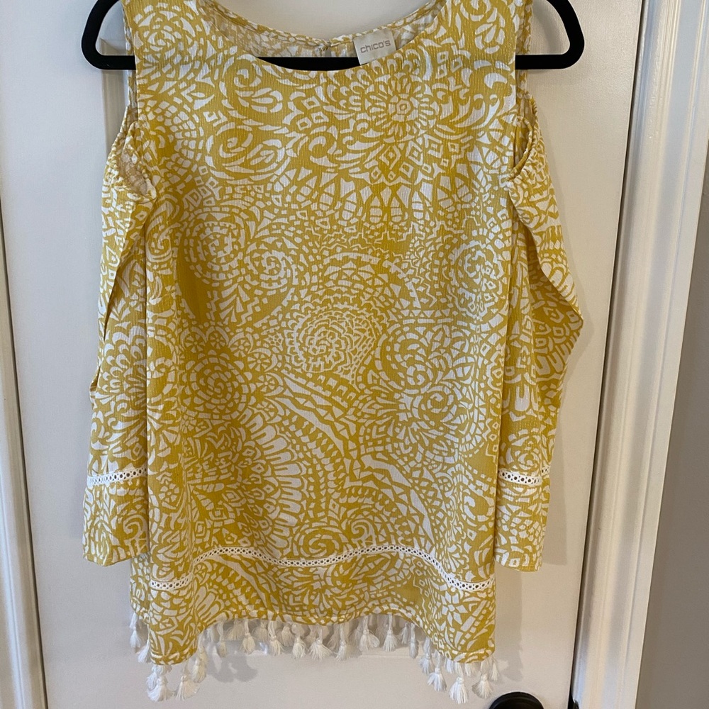 Chico’s cold shoulder top